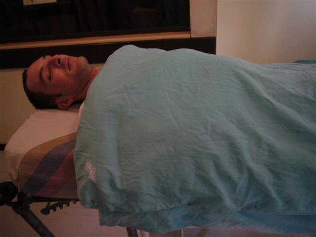 Tranquilizer taking effect